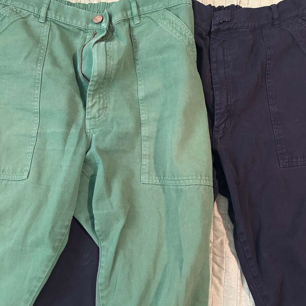 Big Bud press petite green pencil pants - Picture 5 of 5